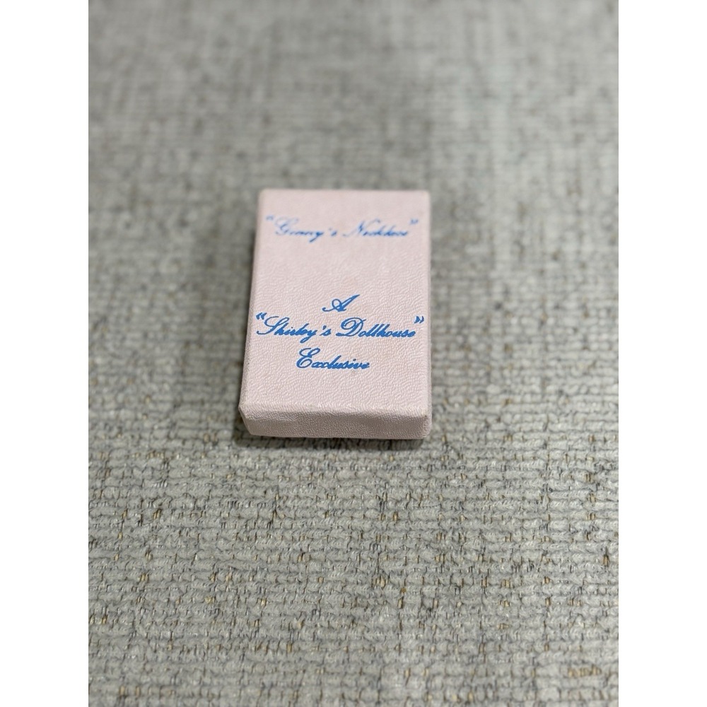 Shirley's Dollhouse Vintage Vogue Ginny Doll Gold Tone Heart Necklace Box
